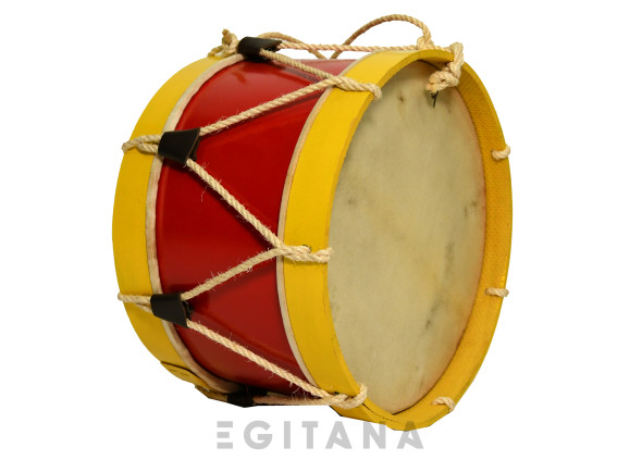 Egitana Bombo Tradicional nº0 vermelho/amarelo Egitana Bombo Tradicional nº0 vermelho/amarelo